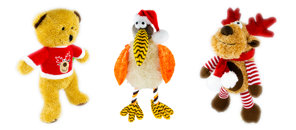 Scarlaroo Christmas Dog Toys Collection